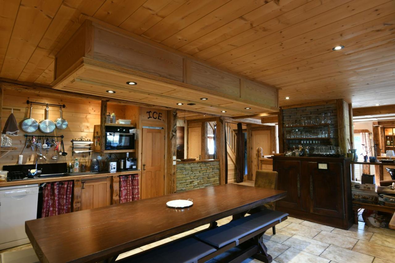 Le Vallorcin, Chalet Le Sizeray - Mont Blanc Валлорсин Экстерьер фото