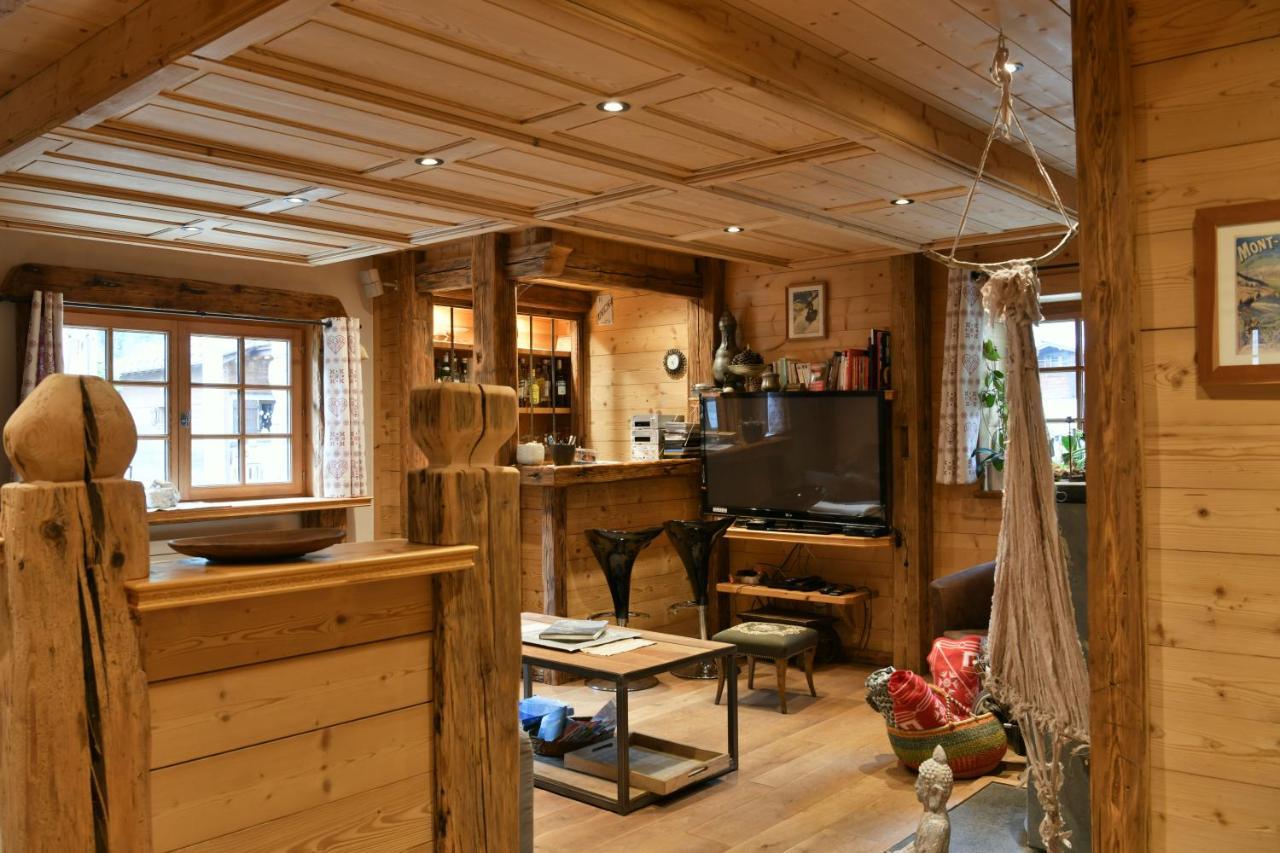 Le Vallorcin, Chalet Le Sizeray - Mont Blanc Валлорсин Экстерьер фото