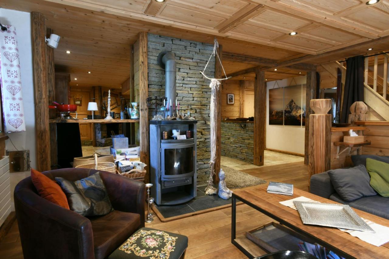 Le Vallorcin, Chalet Le Sizeray - Mont Blanc Валлорсин Экстерьер фото