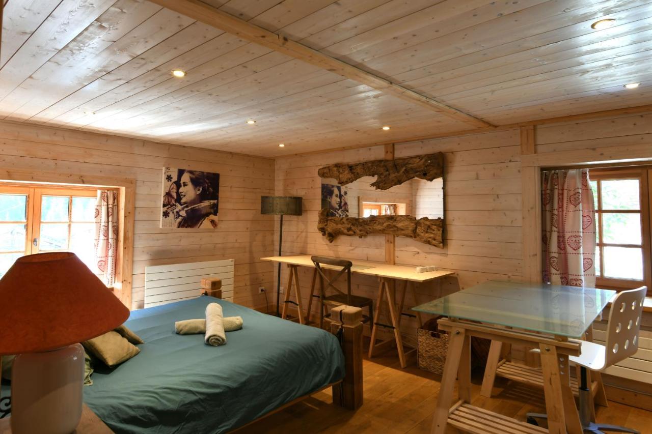 Le Vallorcin, Chalet Le Sizeray - Mont Blanc Валлорсин Экстерьер фото