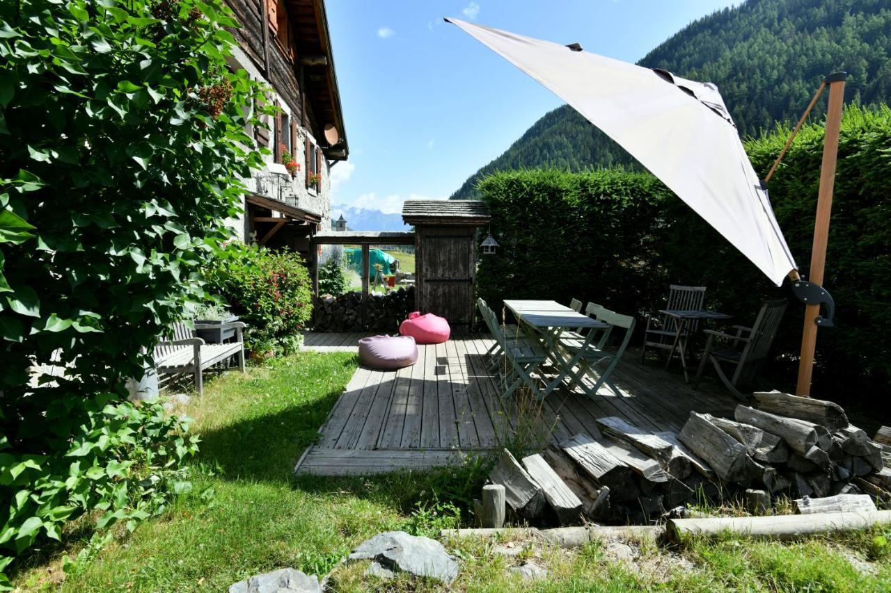 Le Vallorcin, Chalet Le Sizeray - Mont Blanc Валлорсин Экстерьер фото